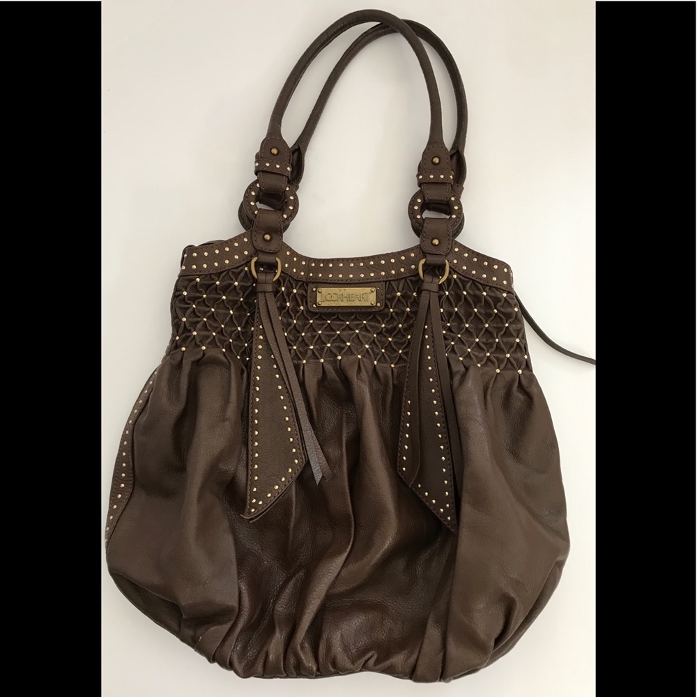 LOCKHEART Brighton Boho Style Vintage Leather Bag